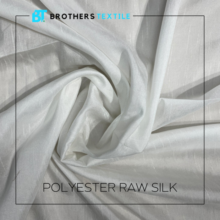 Polyester Raw Silk